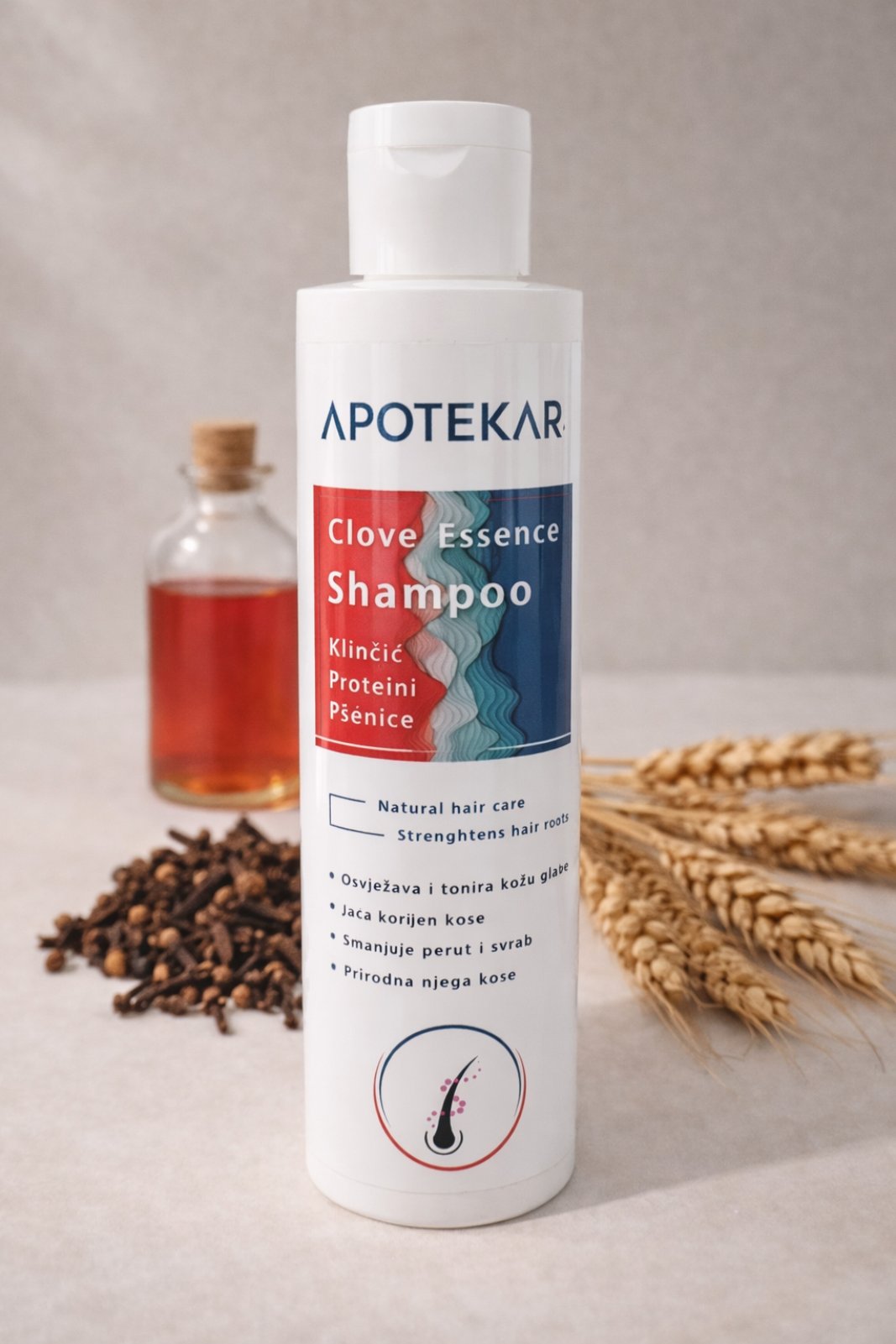 Šampon sa eteričnim uljem klinčića