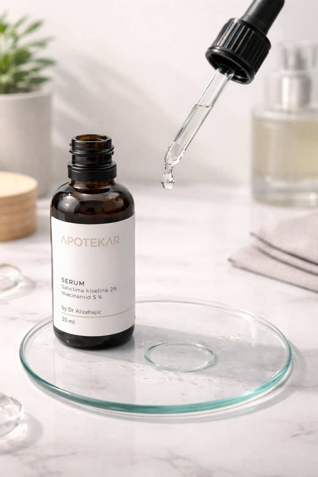 Salicil & niacinamid serum